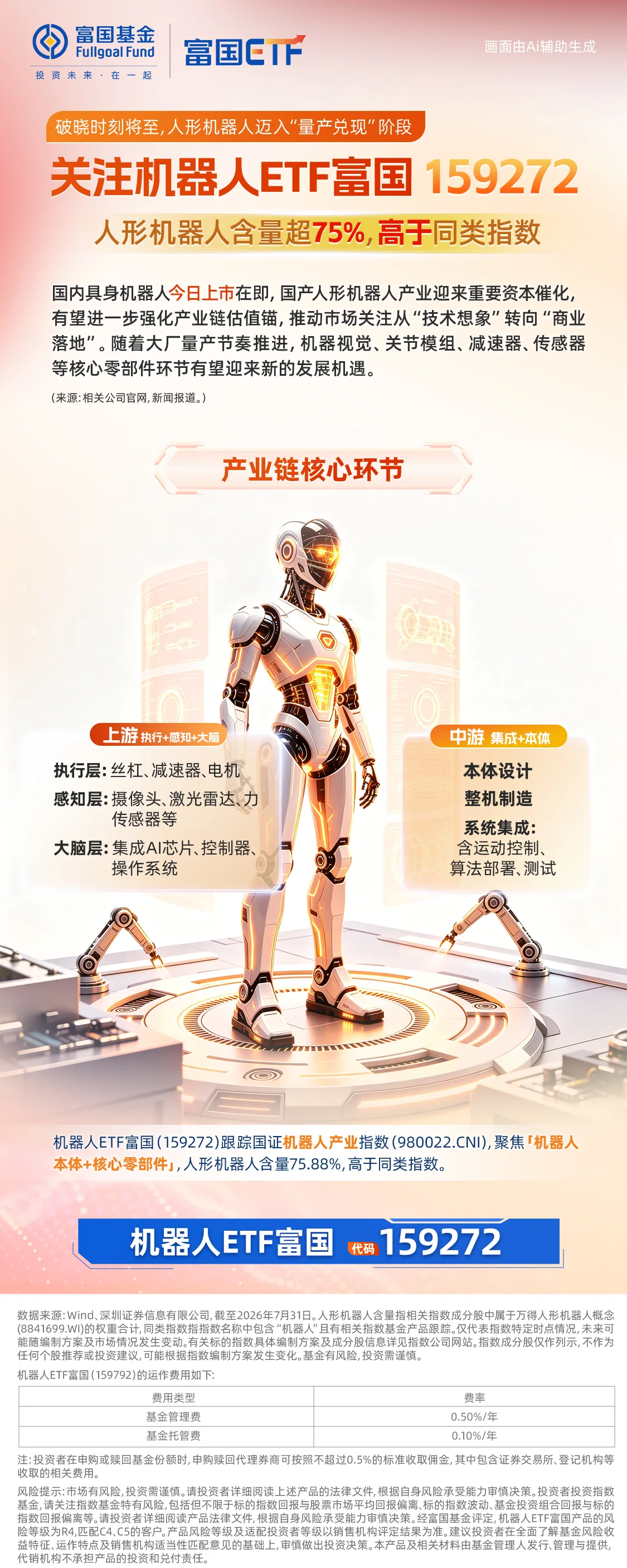 国富基金机器人系列海报